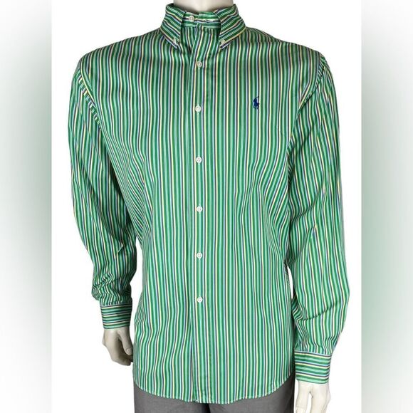 NWOT Polo by Ralph Lauren Colorful L/S Casual Button Down Classic Fit XL - Picture 7 of 8